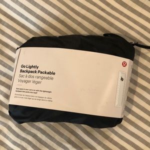 Lululemon Go Lightly Backpack Packable